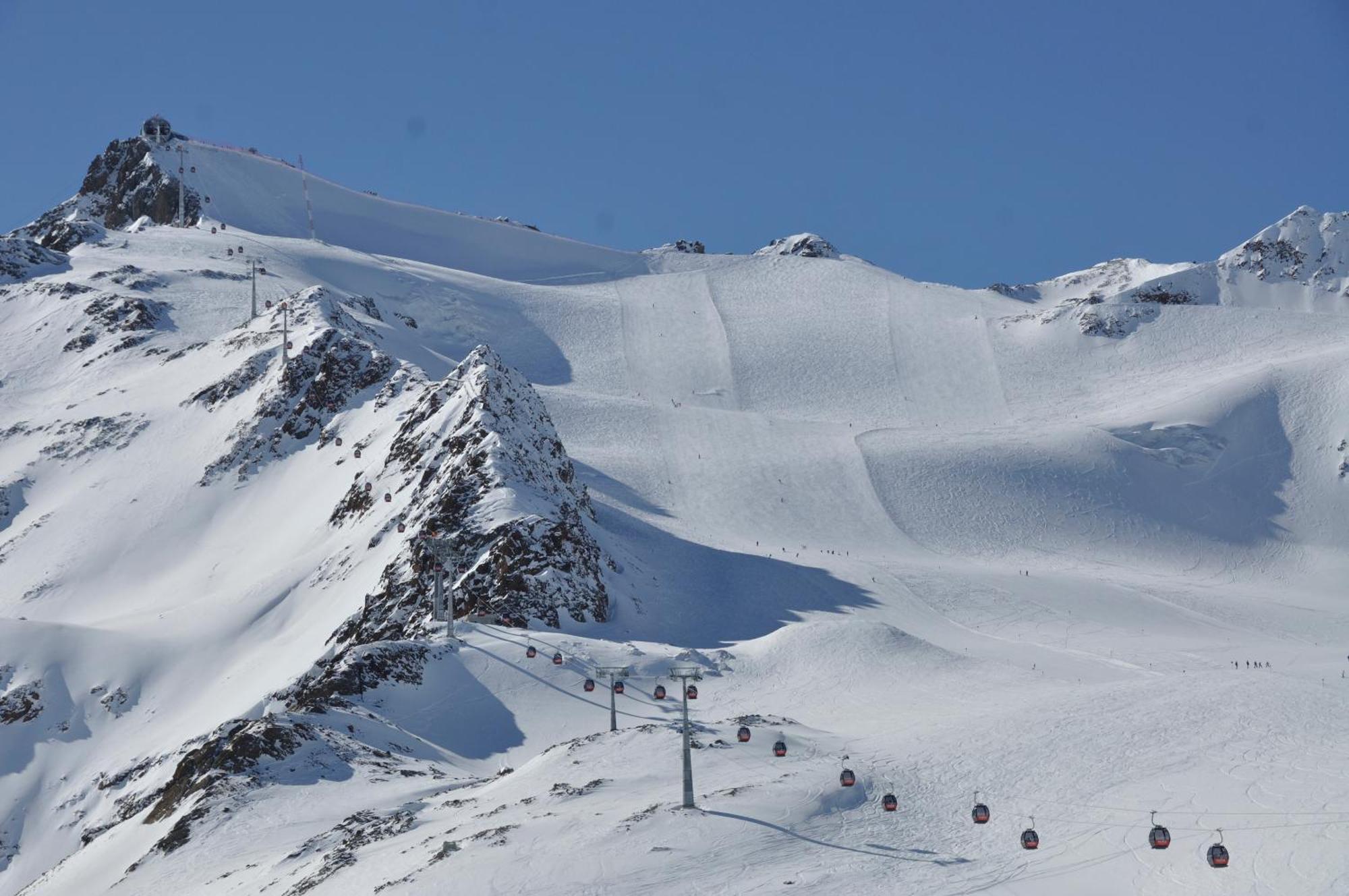 Haus Astoria Apartman Sankt Leonhard im Pitztal Kültér fotó