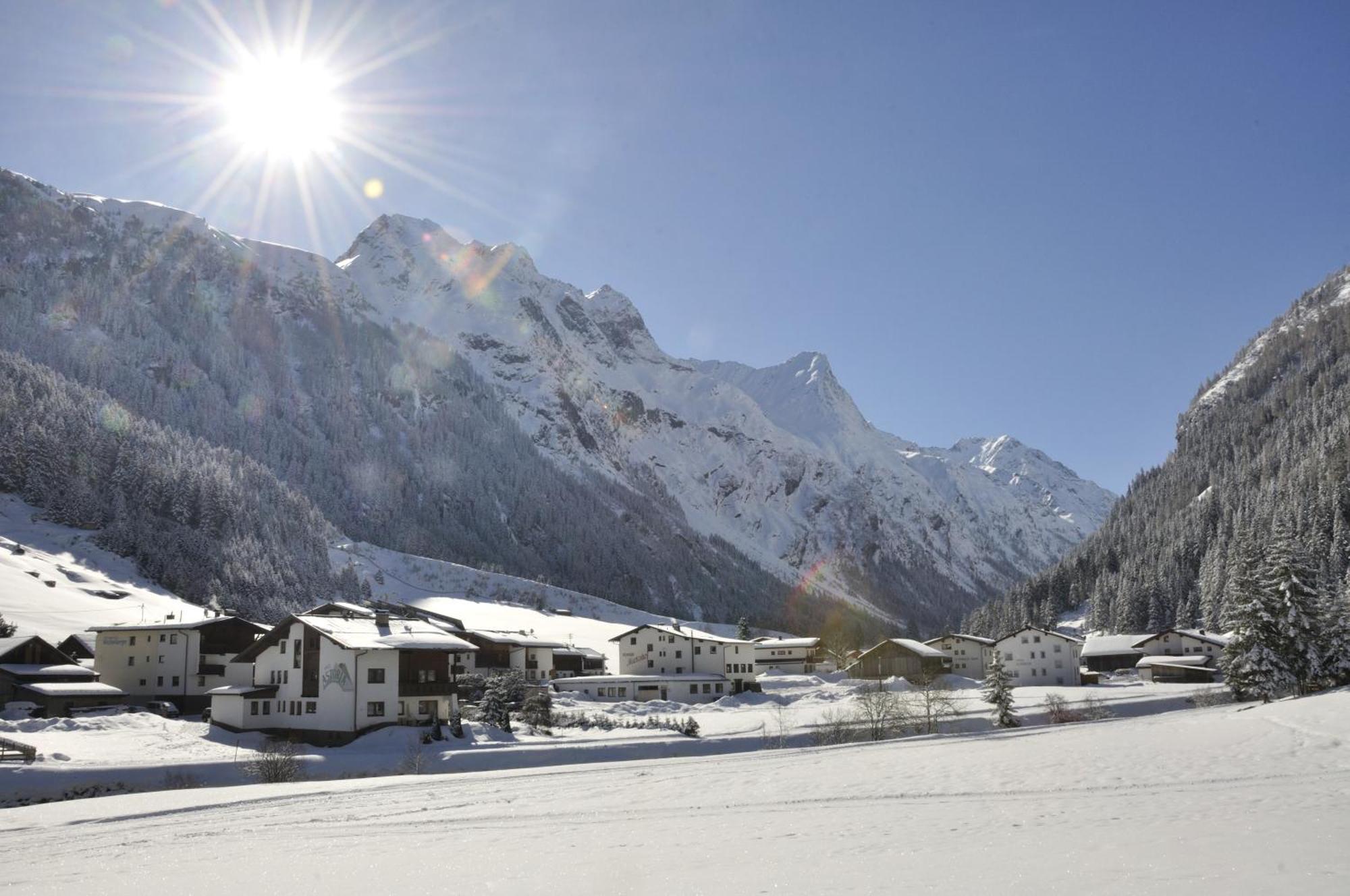 Haus Astoria Apartman Sankt Leonhard im Pitztal Kültér fotó