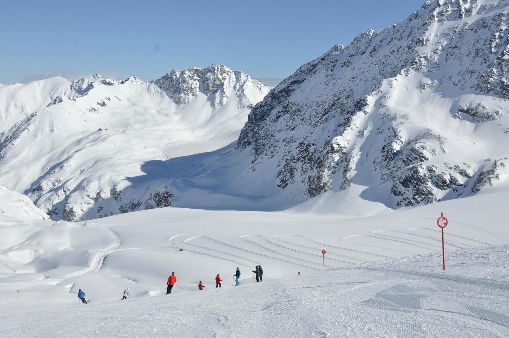 Haus Astoria Apartman Sankt Leonhard im Pitztal Kültér fotó